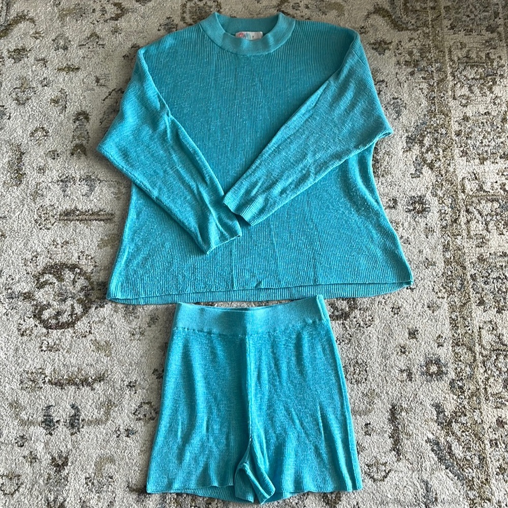 Free People Malibu Solid Surf Set